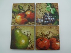 Canvas Wall Art Fruits and Vegetable Canvas Print for Kitchen