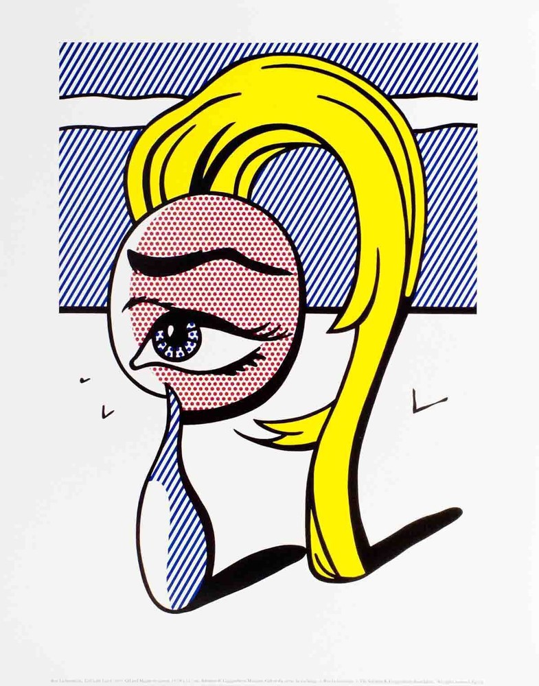 ROY LICHTENSTEIN Girl with Tear I