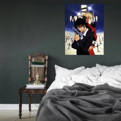 V2267 Trigun Nicholas D Wolfwood Vash The Stampede Anime Decor WALL POSTER PRINT