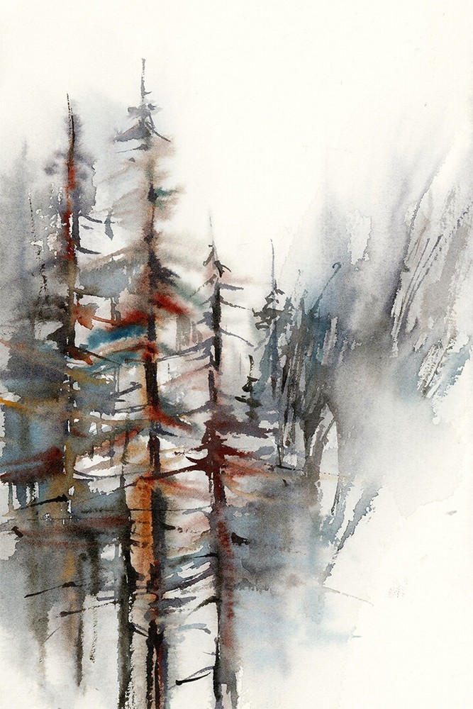 Nordic Realistic Abstract Print Modern Painting Wall Home Decor – POSTER 20×30