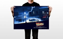 Back To The Future Classic Movie Science Fiction Wall Art Home – POSTER 20″x30″