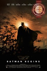 BATMAN BEGINS 2005 OFFICIAL ORIGINAL CINEMA FILM MOVIE PRINT PREMIUM POSTER