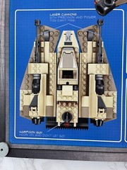 2017 Lego Star Wars Sand Speeder Brick Heads Poster 28”x22” Toys R Us Giveaway