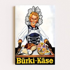 Burki-Kase Food & Beverage Vintage Wall Art Poster