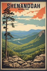 Shenandoah National Park Poster Premium Photo Print Wall Art 4 Sizes
