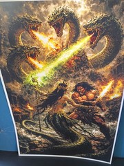 BARBARIAN POSTER FANTASY ART 12X18 MATE CARDSTOCK 130 lb NEW CONAN TARZAN 4A