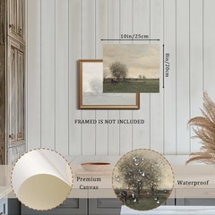 Elegant 8×10 Unframed Vintage Landscape Canvas Prints – Versatile Home Decor