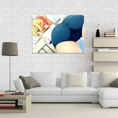 V6298 Cute Girl Butt Ass Tight Shorts Cameltoe Anime Decor WALL POSTER PRINT