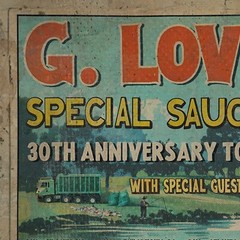 G. Love and Special Sauce Anniversary Tour Poster, Jakobs Castle Sublime Concert