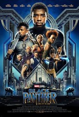 Black Panther Movie Poster Print 12×18 24×36 Art Home Theater Film