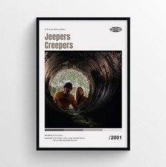 Jeepers Creepers Movie Poster Print, Wall Art – Unframed