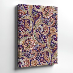 Wall Art Colorful Paisley Pattern Print Boho Floral Swirl Decorative Poster