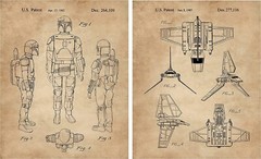 8 Star Wars Prints Wall Art Decor Gifts Starwars Mandalorian Mando Mania Frames