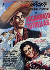 17633.Wall Decor Poster.Interior Art.Escandalo de Estrellas Mexican Film Infante