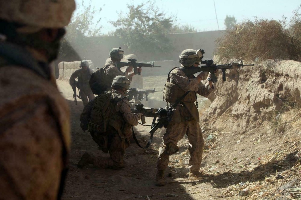 AFGHANISTAN WAR GLOSSY POSTER PICTURE PHOTO BANNER PRINT soldiers 6705