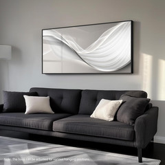 Large Modern Abstract Vertical Wall Art for Living Room – 30×60 In