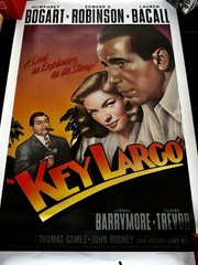 Key Largo Movie Wall Art Home Decor – POSTER 24×36 Vintage 1988 Seldane