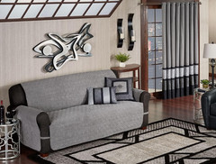 Rave Large Metal Wall Art – Metallic Artwork – Abstract Decor – Modern Contempor