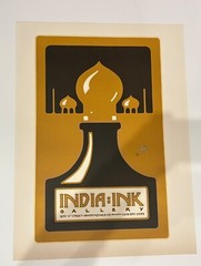 DAVID LANCE GOINES India Ink Gallery Offset Lithograph 1974 – 18″ x 24″