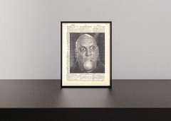 Uncle Fester Addams Family 8.5 x11 Unframed Vintage Dictionary Art Print