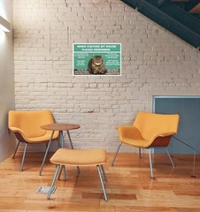Charming Cat Metal Tin Sign – Funny Home Wall Art for Cat Lovers, 8×12 Inch