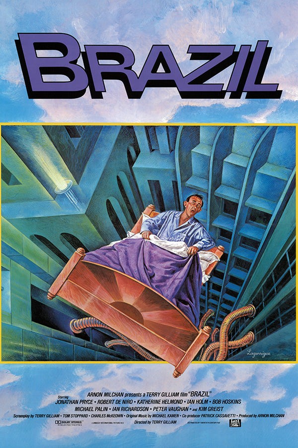 Brazil 24×36″ Movie Poster | Licensed | New | Terry Gilliam