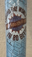 Map Scratch Fever Around the World in 80 Beers Scratch Off Map New Sealed