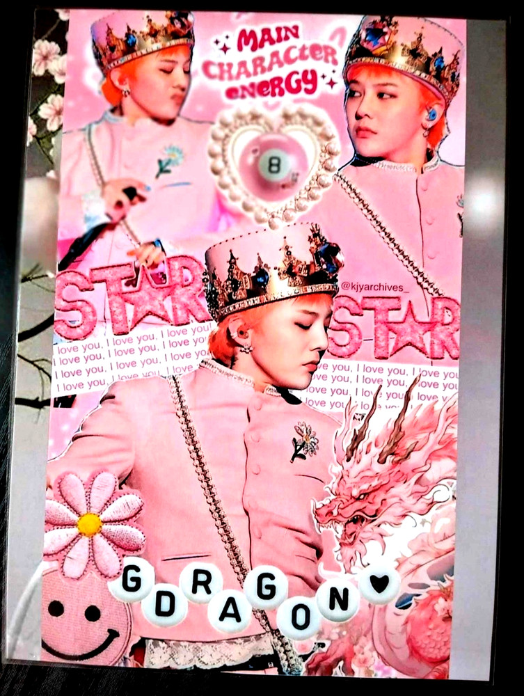 K-pop BIGBANG G DRAGON decoration pack (7 pieces)