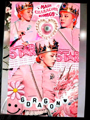 K-pop BIGBANG G DRAGON decoration pack (7 pieces)