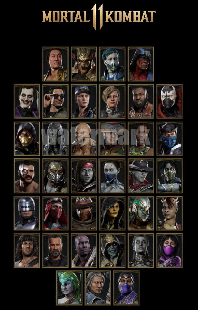 MORTAL KOMBAT 11 SIZE 11»X17» home decor glossy photo paper premium #4