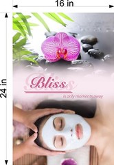 Spa 35 Photo-Realistic Paper Poster Sign Matte Non-Laminate Therapeutic Vertical
