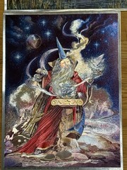 Vintage Holo Optical Illusion Art Prints Foil by Manifestations Inc