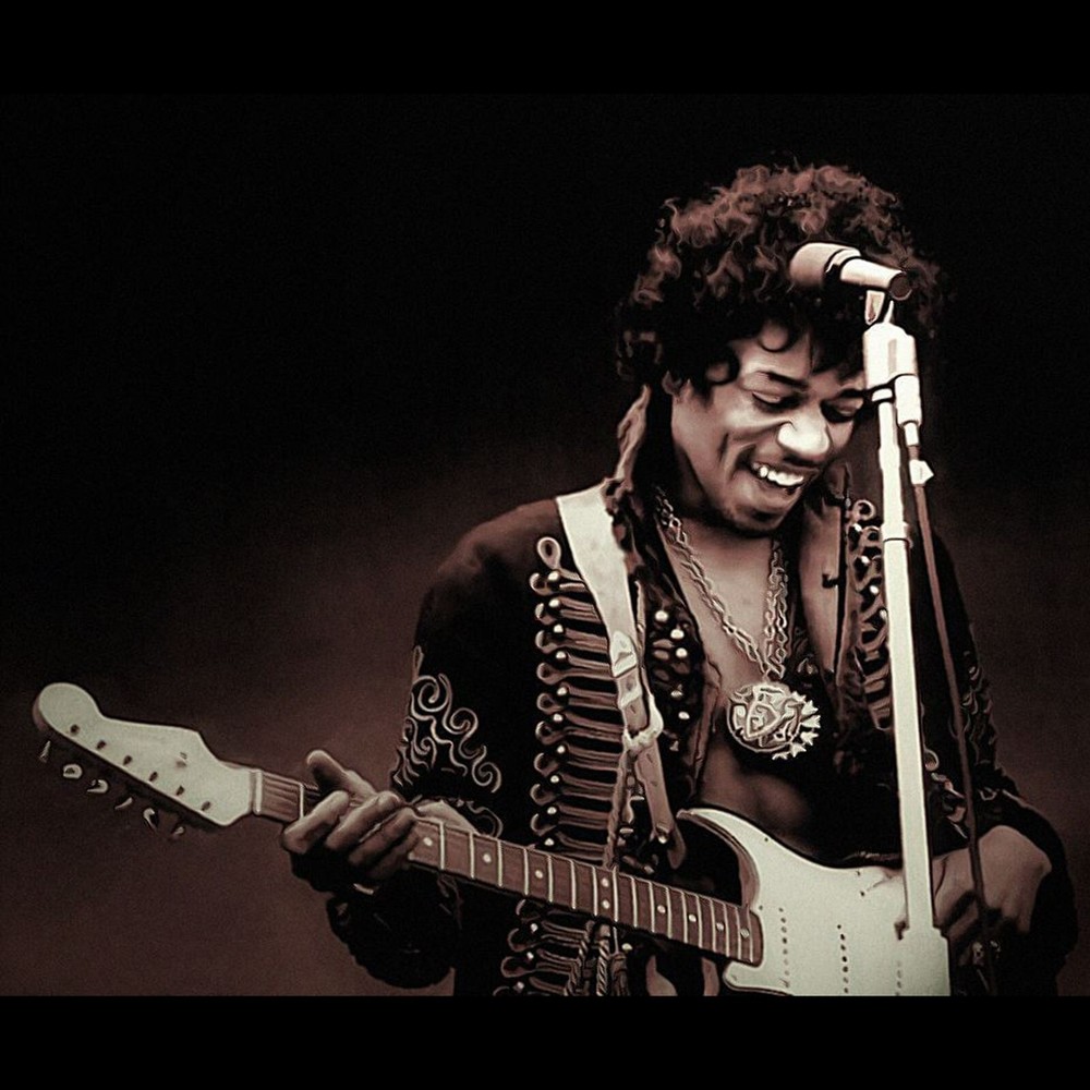 Jimi Hendrix Poster Wall Art Home Decor Photo prints 16×16, 20×20, 24×24″