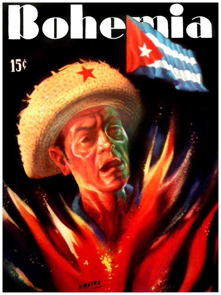 Wall Quality Decor Poster.Room art.Bohemia cover.Cuban burning hell.6875