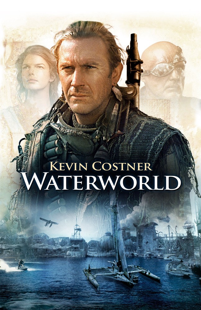 BB4849 Waterworld Film By Kevin Reynolds 1995 Movie Poster 11×17