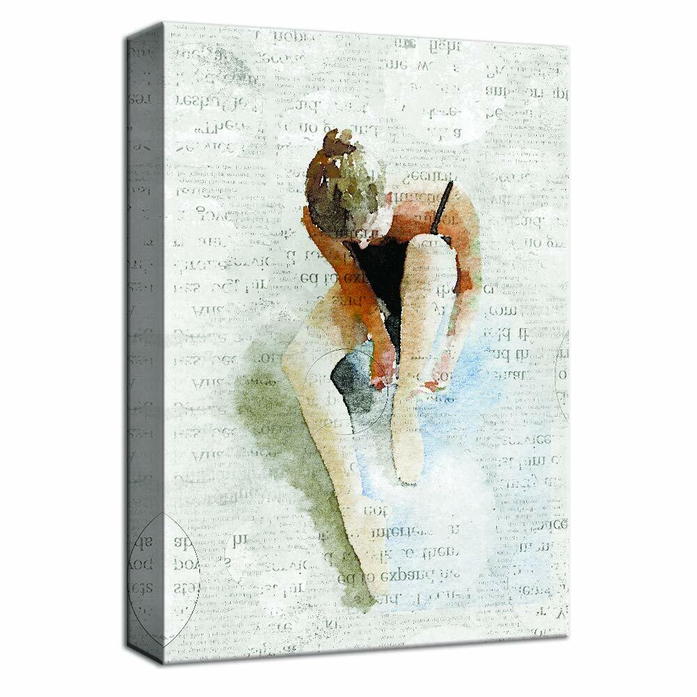 wall26 – Canvas Wall Art for Home Decor – Ballet Dancer – 12×18 inches