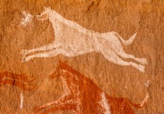 CAVE PAINTING Canvas Print Framed Wall Art Picture Image g-B-0006-b-a