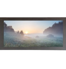 Be Still Christian Sunrise Framed Wall Art Wide Landscape Decor | Multiple Sizes