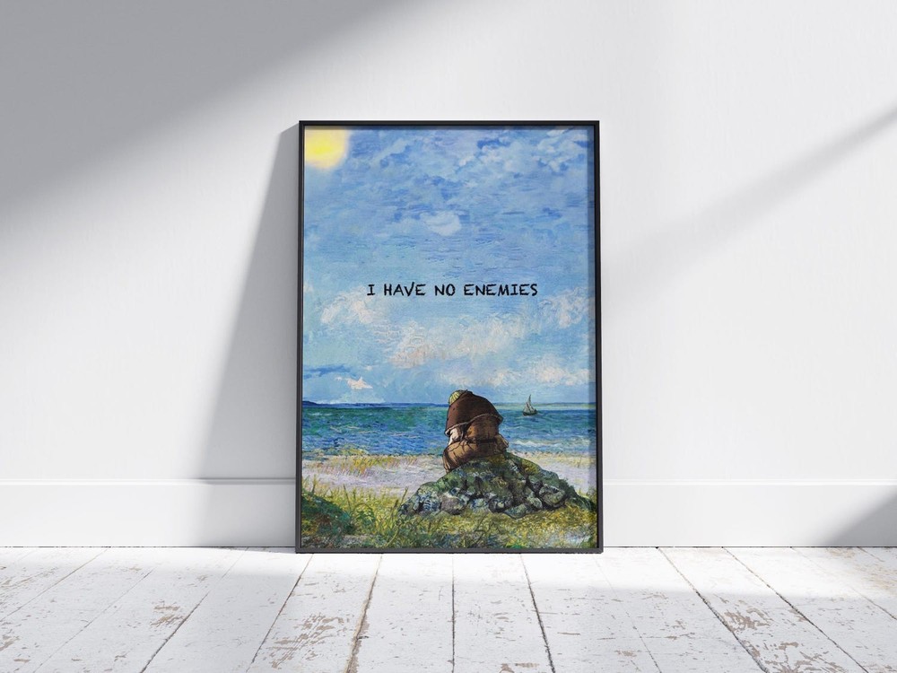 Vinland Saga Poster – Thorfinn Anime Art Print, Minimalist Retro Wall Decor