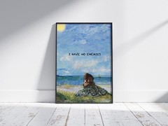 Vinland Saga Poster – Thorfinn Anime Art Print, Minimalist Retro Wall Decor