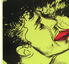 ANDY WARHOL Querelle Green 39.25″ x 27.5″ Poster 1983 Pop Art Green, Black Film,