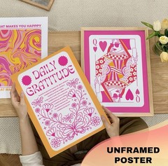 Lucky Numen Set Of 12 Posters For Girls Bedroom Pink Wall Decor Unframed Posters