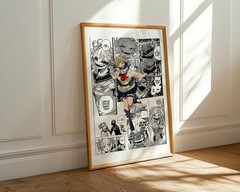 Himiko Toga Manga Panels Poster | My Hero Academia Anime Wall Art