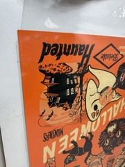 Creepy Co Beistle Halloween Lithograph Numbered Dead Stock Rare Vintage Style
