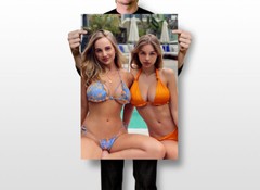Sexy Female Models Fashion Picture Print Wall Art Home Decor – POSTER 20×30