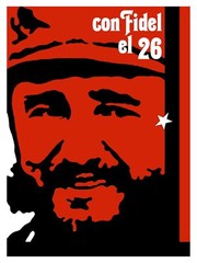 3132.Con Fidel el 26 de julio Poster.Political Cuban communist Decorative Art.