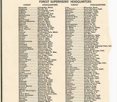 1939 Map of National Forests Parks Monuments and Indian Reservations Wall Poster