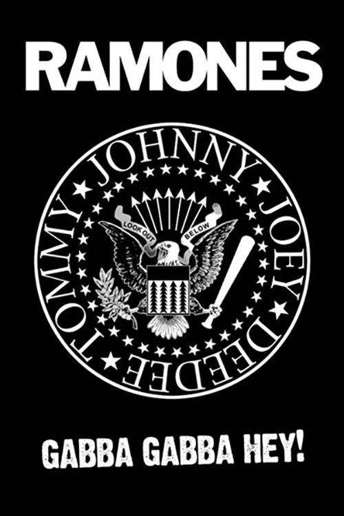 Poster Studio B – Ramones Logo Symbol Sign Classic Music Band 24×36″ NEW P0427