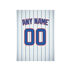 Chicago Cubs Jersey Print-Personalized Any NAME & NUMBER Print-FREE US SHIPPING