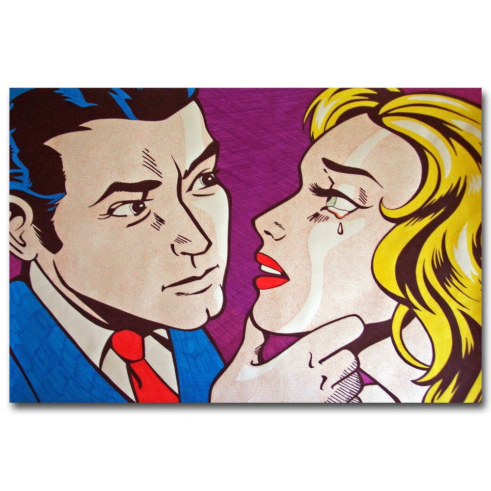61077 Roy Lichtenstein Pop Wall Decor Print Poster